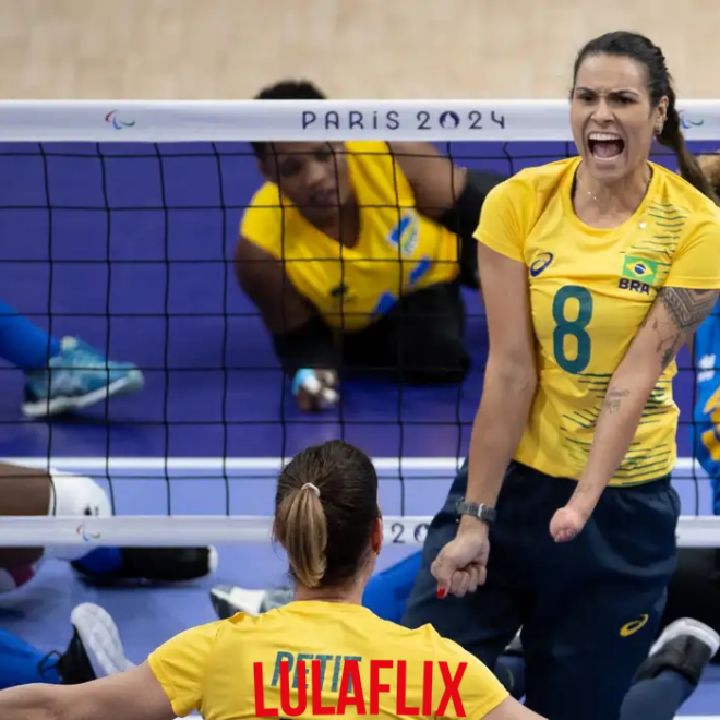 Paris 2024: Brasil conquista Ruanda na estreia do vôlei sentado feminino