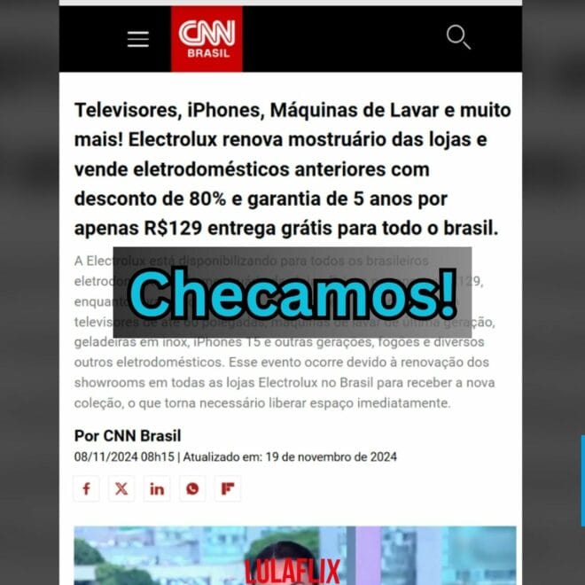 Electrolux é acusada de ter concedido descontos não autorizados, segundo relatório da CNN