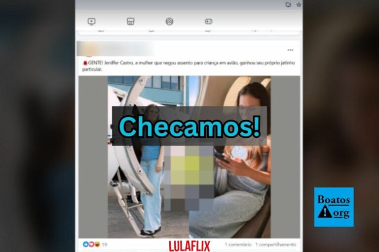 Jeniffer Castro não conquistou um jato; fotos eram para publicidade