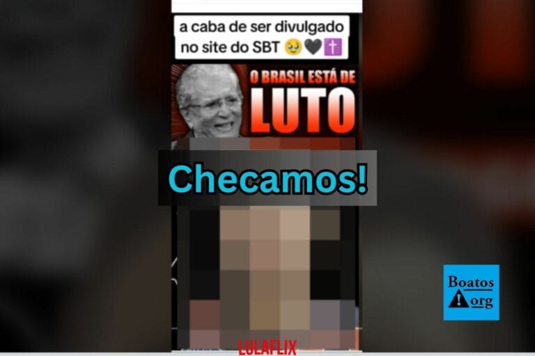 É falso que Carlos Alberto de Nóbrega tenha morrido em janeiro de 2025