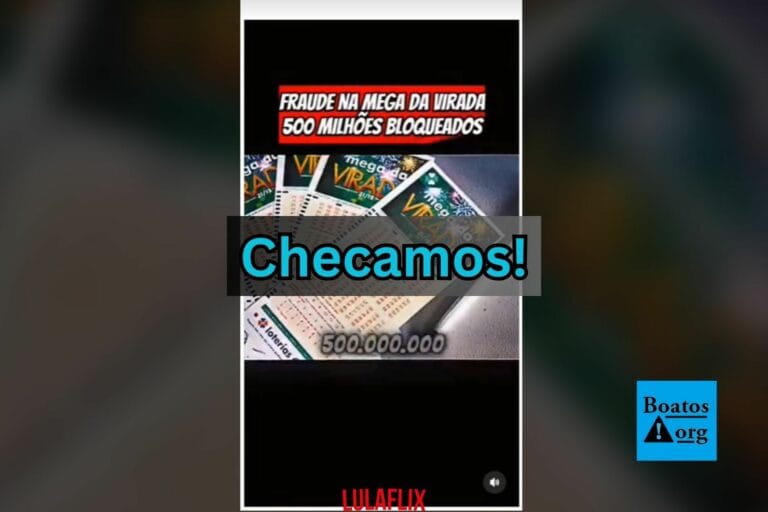Outra fake news sobre fraude na Mega da Virada se espalha em redes sociais