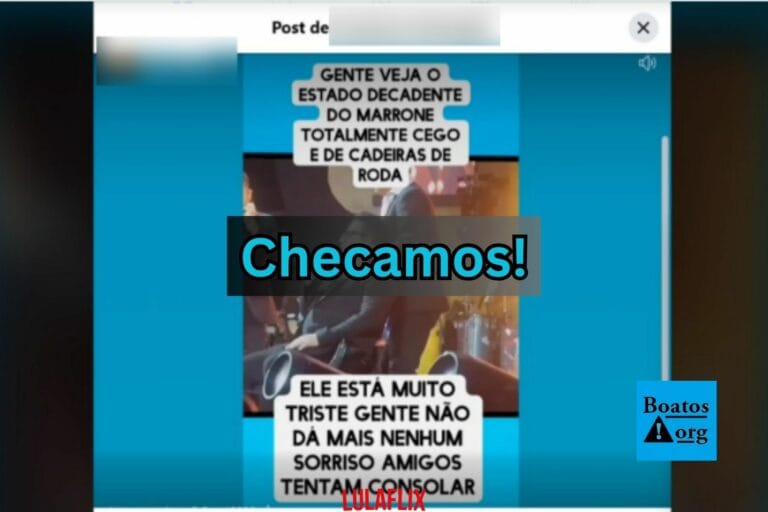 É falso que Marrone esteja cego e em cadeira de rodas