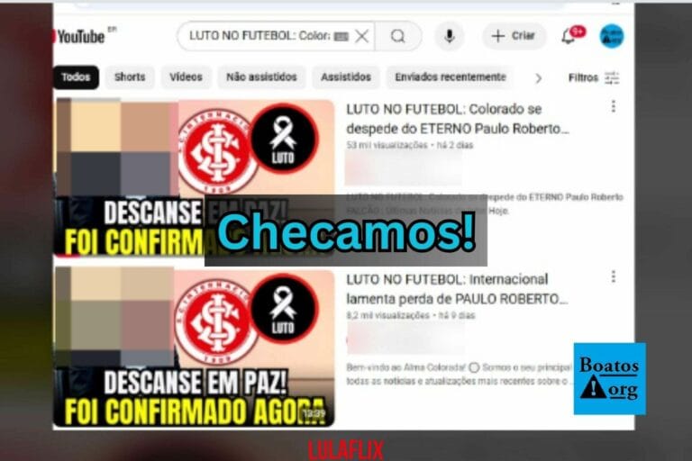 É falso que ex-jogador Falcão, do Internacional, tenha morrido em janeiro de 2025