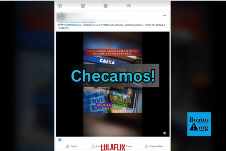 Desmentido: PF não encontrou evidências de fraude na Mega-Sena da Virada de 2025