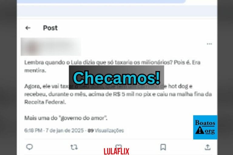 Mudança de regras na Receita Federal não tem relação com “taxação de Pix” acima de R$ 5 mil