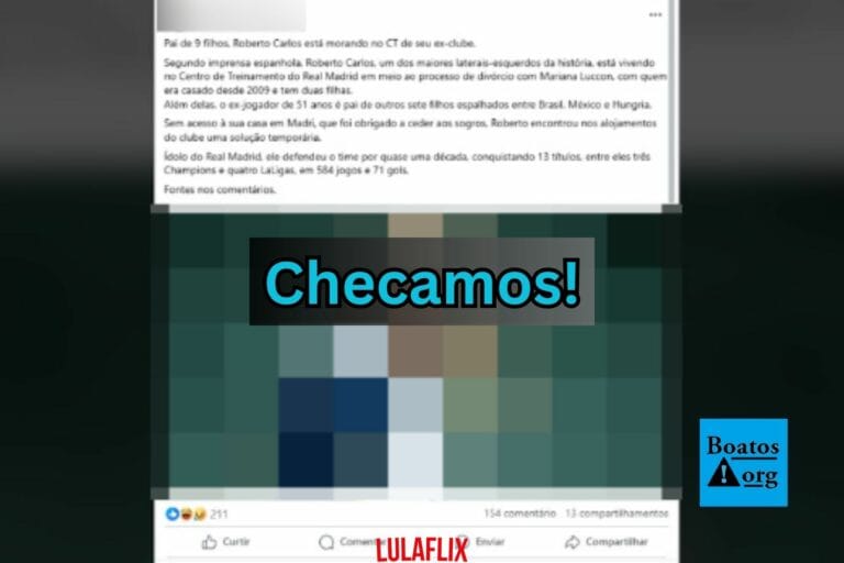 Roberto Carlos nega que esteja morando no CT do Real Madrid