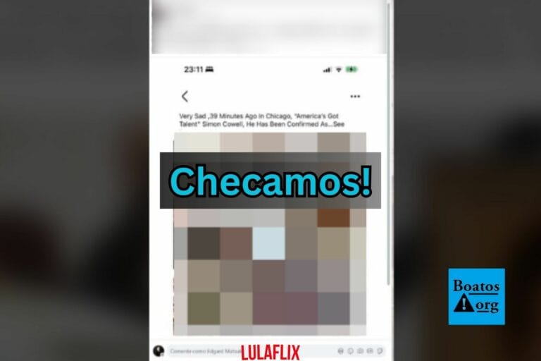 É falso que Simon Cowell tenha morrido em janeiro de 2025