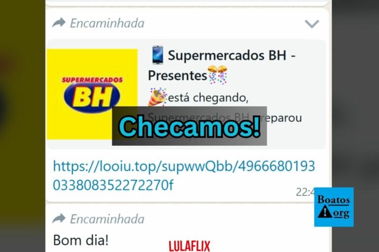 Nome do Supermercados BH é utilizado em “golpe do quiz” de Ano Novo no WhatsApp