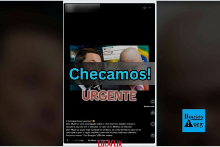 É falso que Elon Musk tenha descoberto “três mansões” de Alexandre de Moraes nos EUA