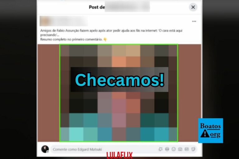 “Notícia” sobre pedido de ajuda de Fábio Assunção é antiga e não denota nada grave