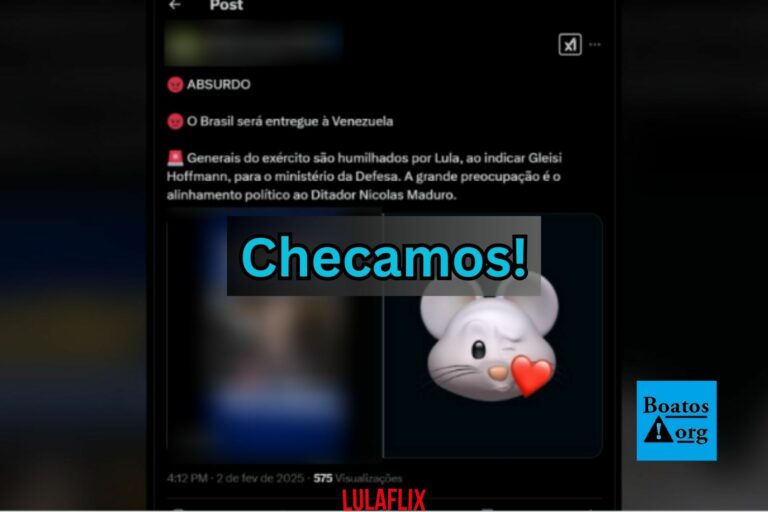 É falso que Gleisi Hoffmann tenha sido escolhida como nova ministra da Defesa