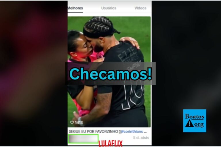 Vídeo que mostra Memphis Depay beijando Edina Alves foi criado com IA