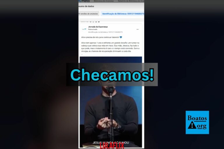 Golpistas usam vídeos falsos de Deive Leonardo e Reginaldo Manzotti para promover vaquinha falsa de menina Alice