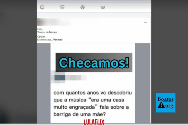 História que liga poesia “A Casa”, de Vinicius de Moraes, ao útero de uma mãe não passa de uma lenda