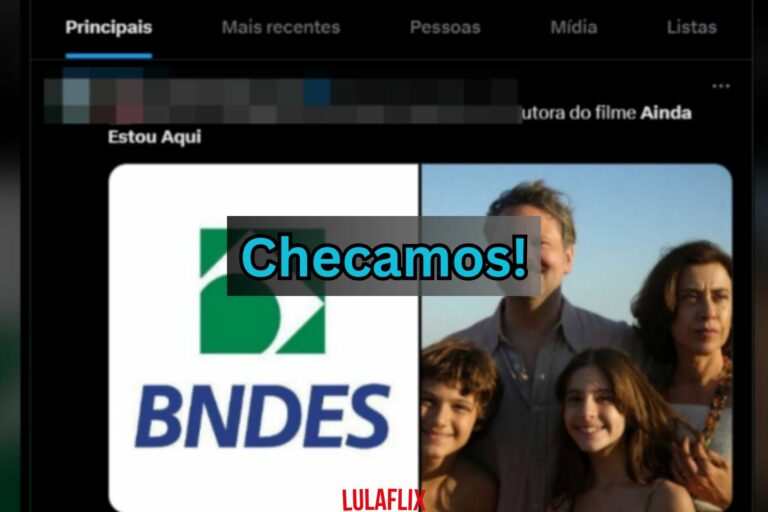 Filme Ainda Estou Aqui não recebeu financiamento do BNDES