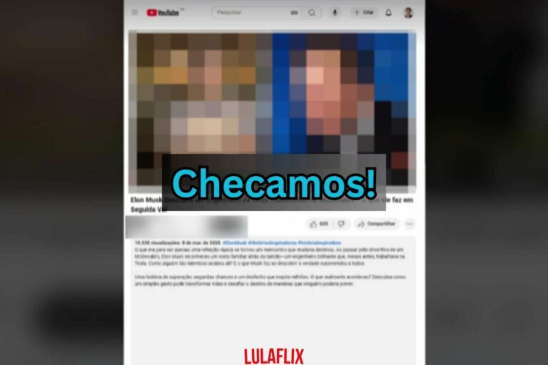 É falso que Elon Musk tenha descoberto engenheiro da Tesla no McDonald’s