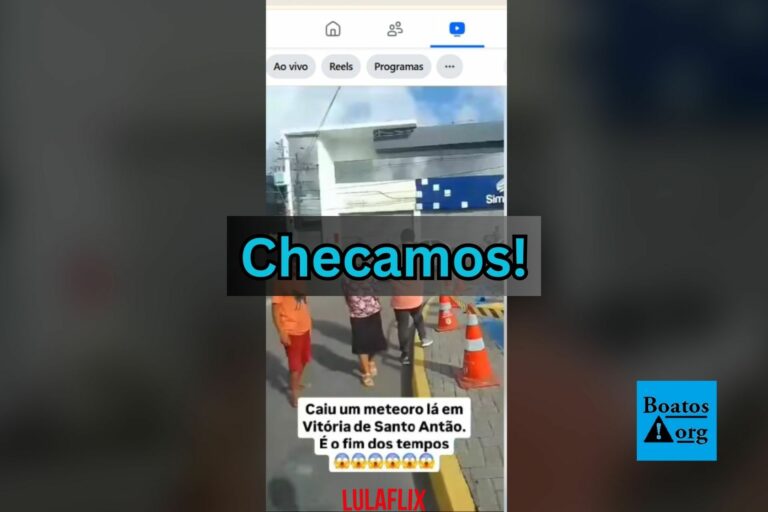 Vídeo de meteoro caindo em carro em Pernambuco é parte de ação de marketing