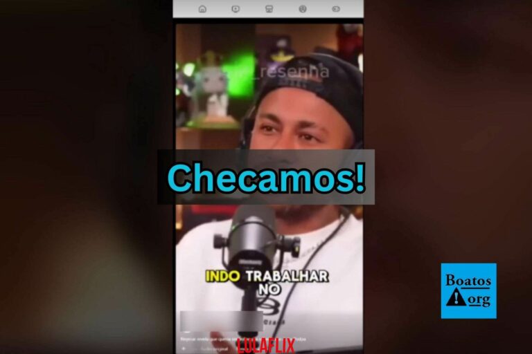 Vídeo em que Neymar fala que “queria ser pobre” é fruto de edição com IA