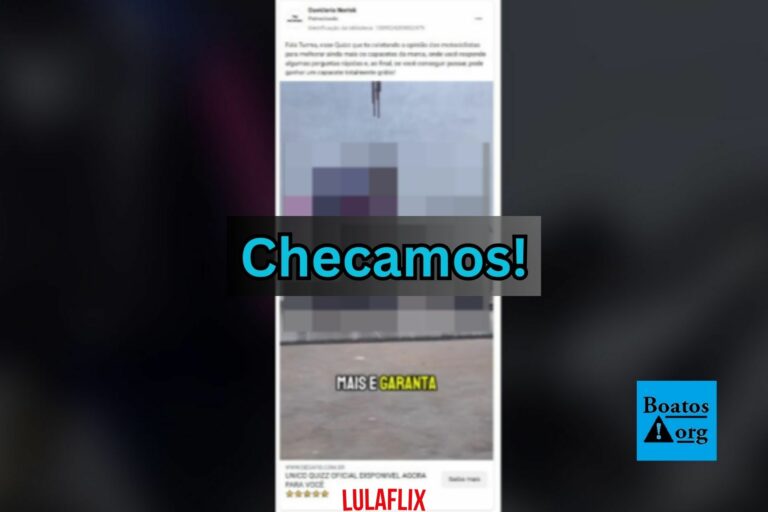 É falso que Norisk esteja dando capacete grátis para quem responder a quiz