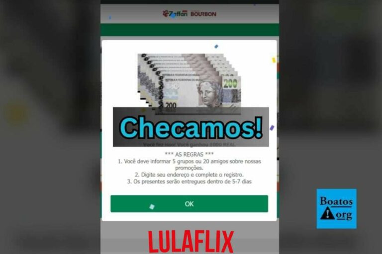 É falso que o Zaffari esteja dando prêmios por causa do Dia Internacional da Mulher