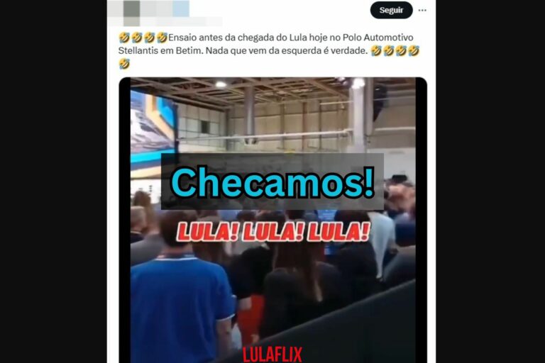 Vídeo que viralizou não mostra “ensaio” na fábrica da Stellantis e nem é de 2025