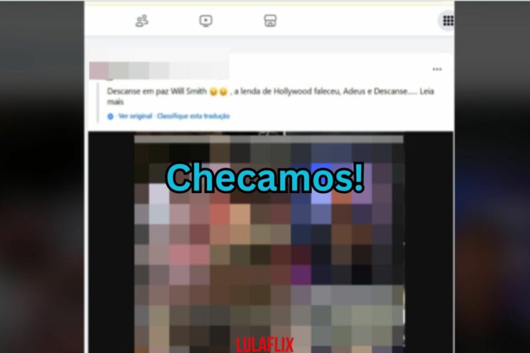 É falso que Will Smith tenha morrido em acidente de carro em março de 2025